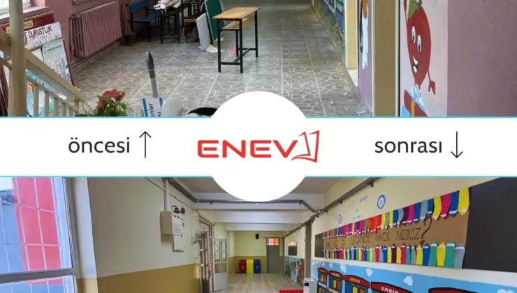 Engelsiz Eğitim Vakfı, Yeniceoba İlkokulu’nda Yenileme Çalışmalarını Tamamladı